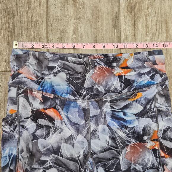 Lululemon Leggings Women 12 Fast and Free High-Rise 25" Luminescent Floral Multi - Picture 7 of 16